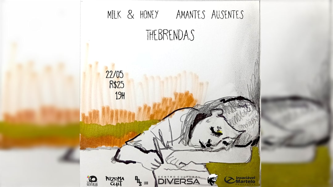 THEBRENDAS + Amantes Ausentes + Milk & Honey