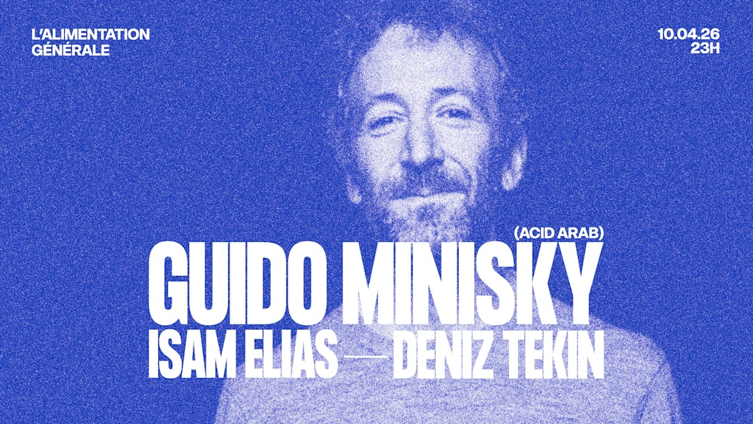 Guido Minisky (Acid Arab), Isam Elias, Deniz Tekin