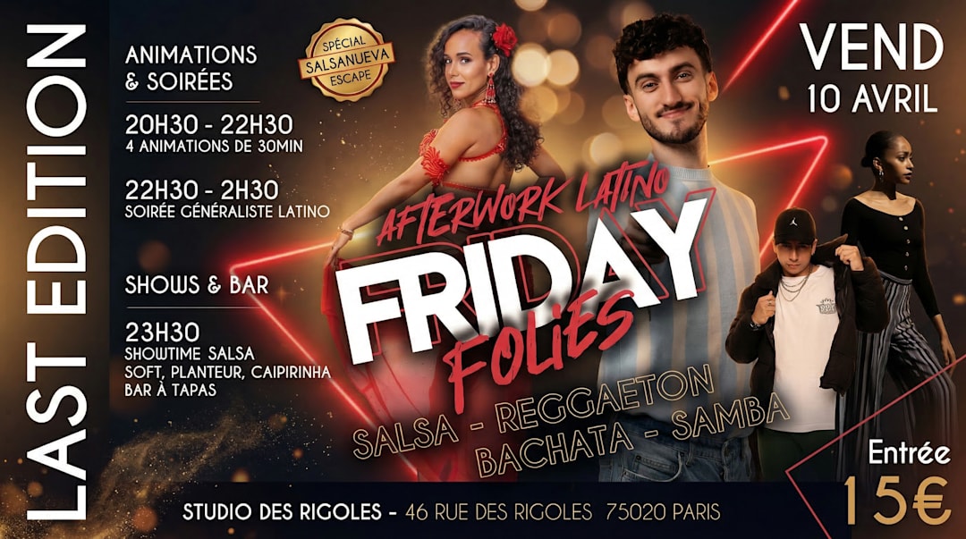 Friday Folies - Last Édition !