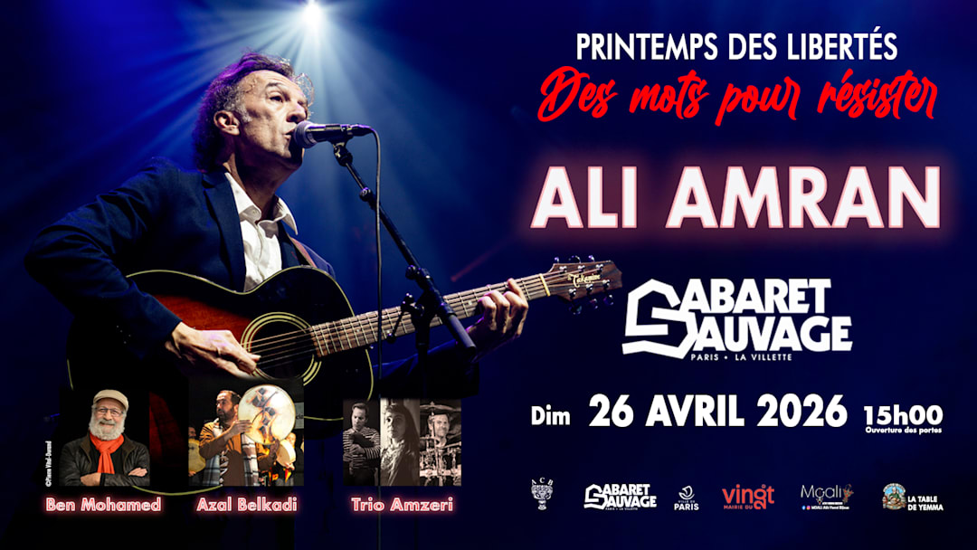 ACB présente : Ali Amran • Des mots pour résister