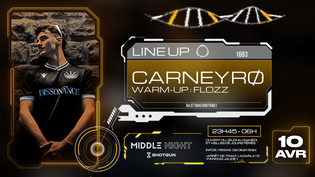 ALL NIGHT LONG - CARNEYRØ (Warm-Up : Flozz)