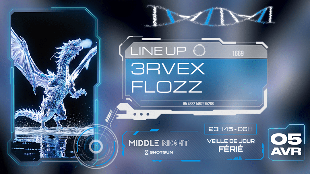 3RVEX x FLOZZ (Veille de jour férié)