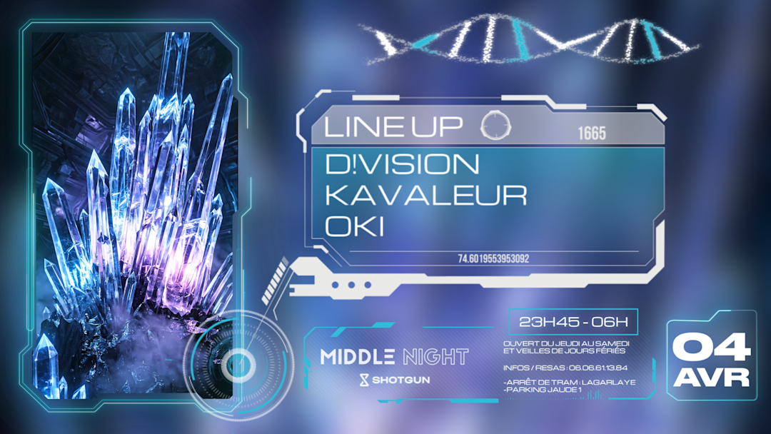 D!VISION x KAVALEUR x OKI