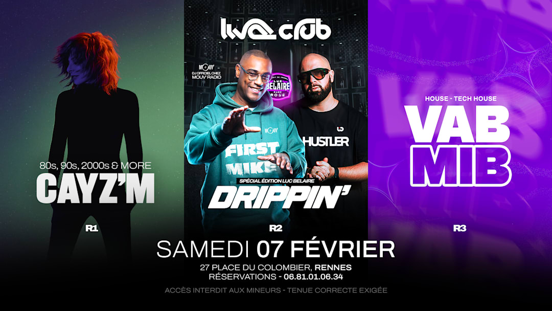 DRIPPIN' :DJ FIRST MIKE & HUSTLER(R2)+CAYZ'M(R1)+MIB&VAB(R3)