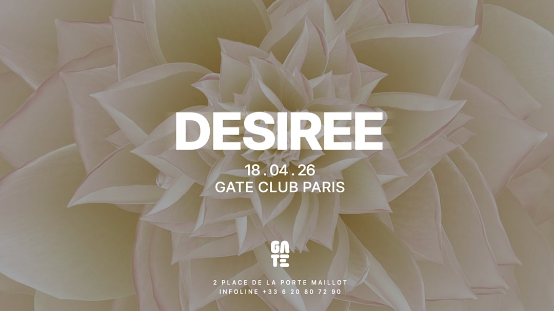 DESIREE - Gate club Paris