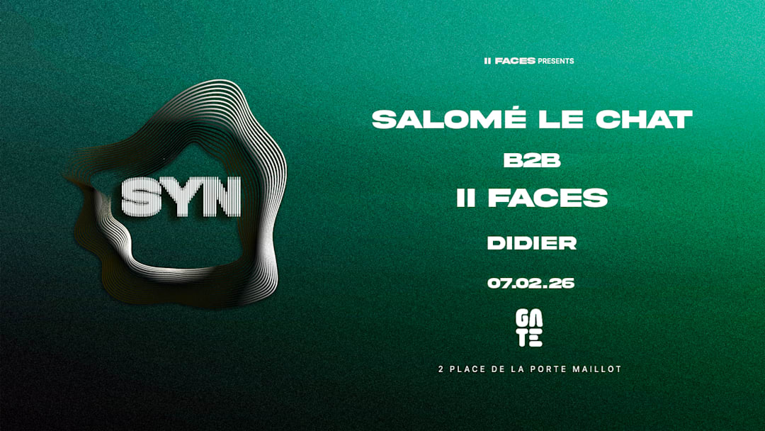 SYN: SALOMÉ LE CHAT b2b II FACES x DIDIER