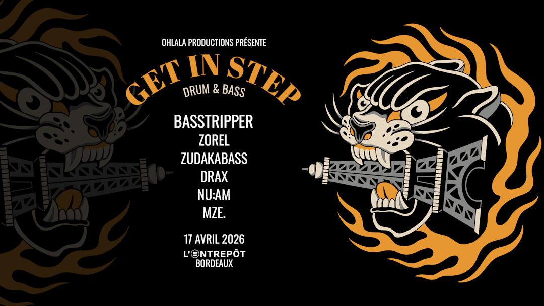 GET IN STEP Bordeaux w/ BASSTRIPPER - ZOREL - ZUDAKABASS...