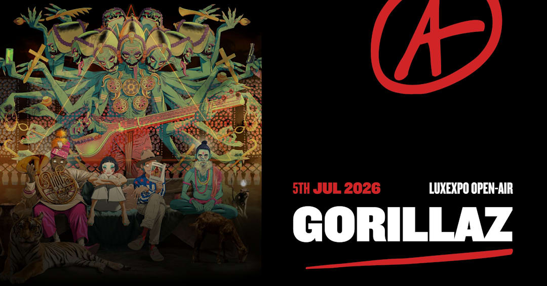 Gorillaz at Luxexpo Open-Air