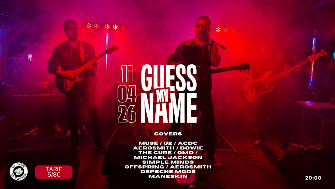 MY NAME (groupe de covers) x 1ère partie