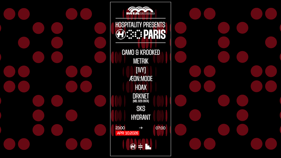 GET IN STEP Presents HOSPITALITY PARIS 30 YEARS