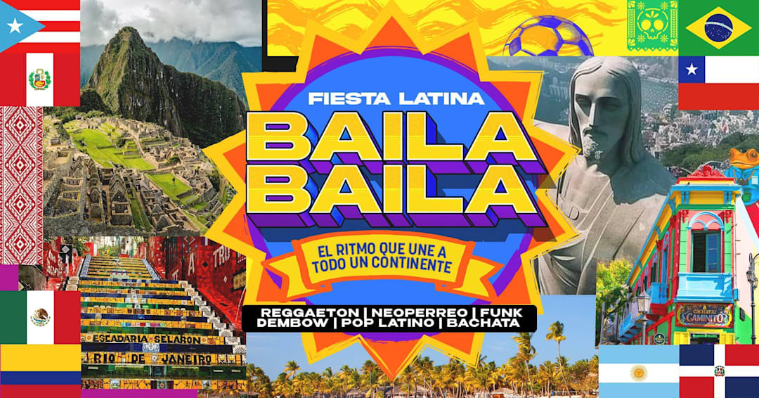 Fiesta Latina Baila Baila | Baile de Reggaeton 03 mayo