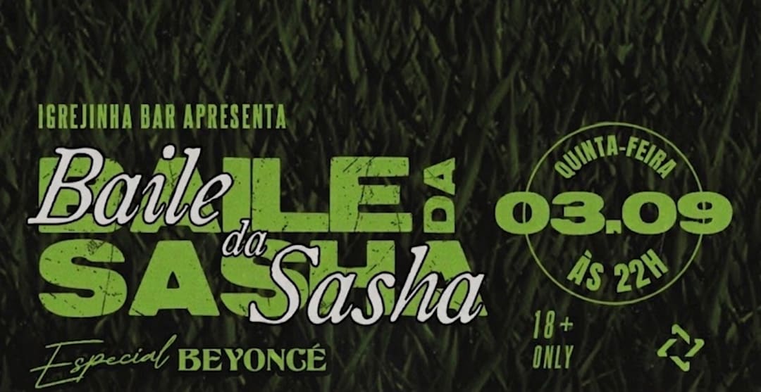 BAILE DA SASHA: BEYONCÉ