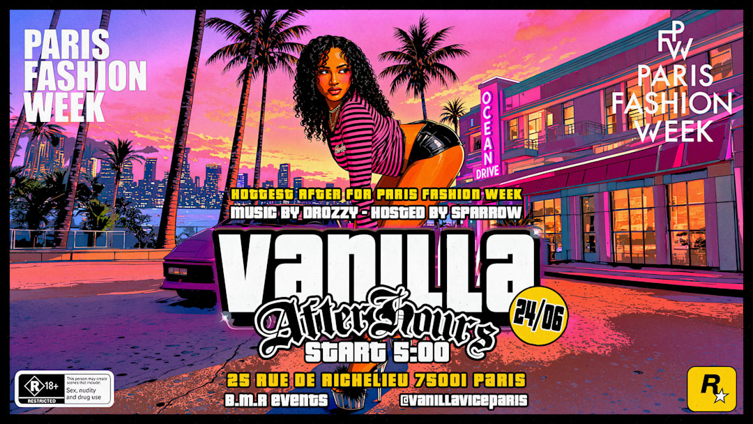 VANILLA VICE | AFTER PFW ÉDITION 24/06
