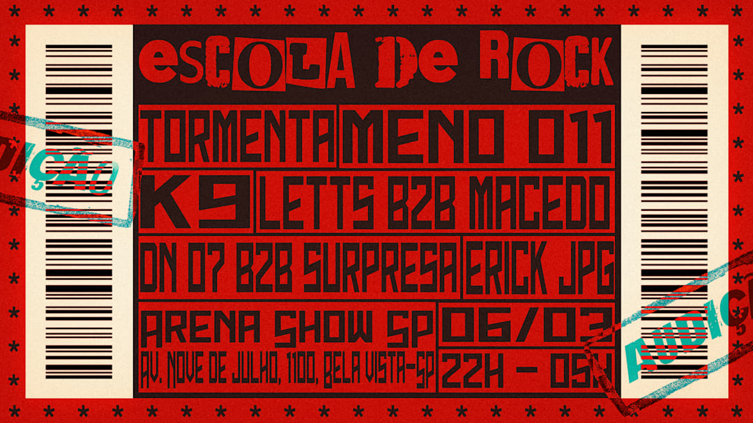 Audição Oficial 'Escola de Rock' por MC Freitas ZS
