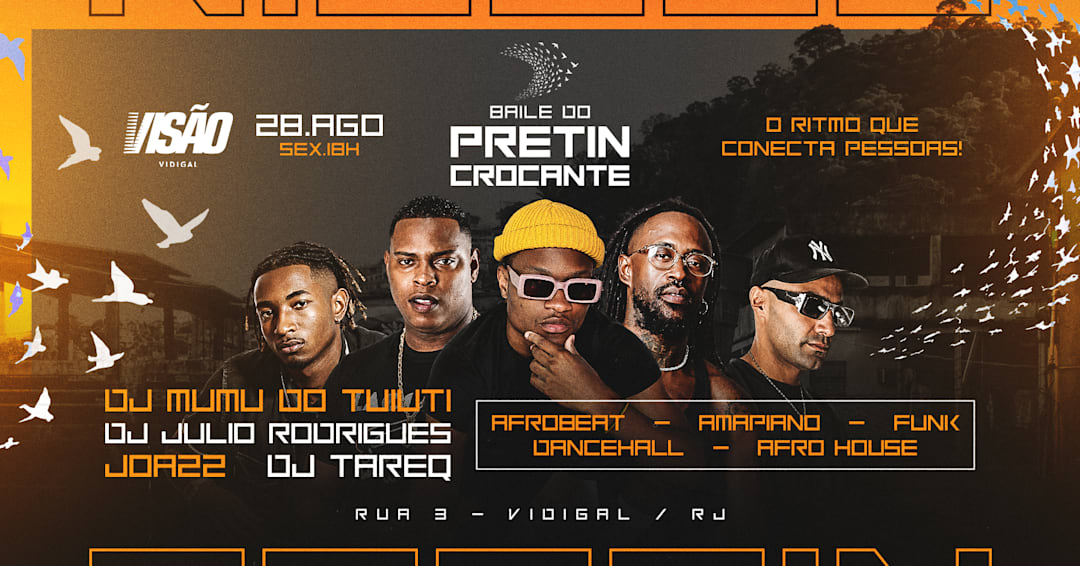 Baile do pretin crocante
