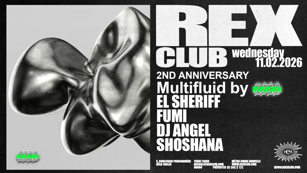 2ND ANNIVERSARY: Multifluid by 2222 w/ FUMI, DJ ANGEL & more