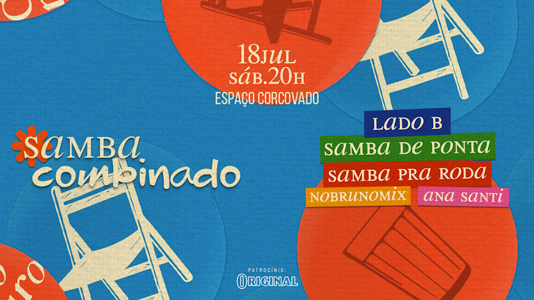 SAMBA COMBINADO • Pra Roda, Lado B, Samba de Ponta & DJs