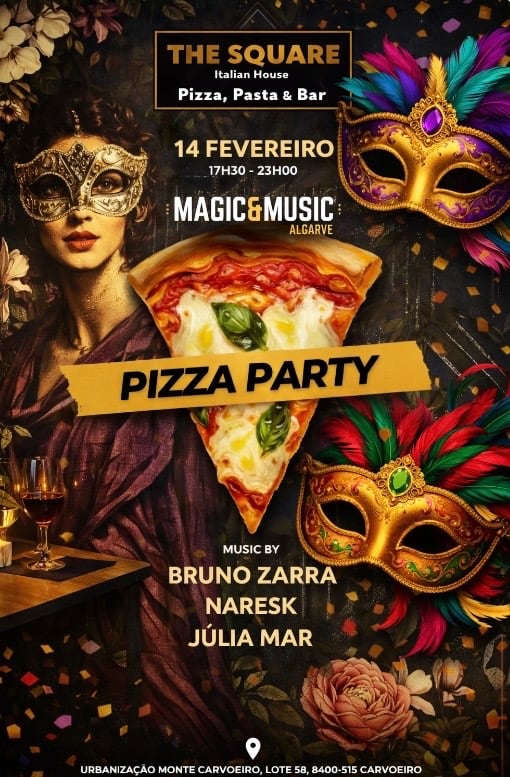 MAGiC IN MUSIC algarve PIZZA PARTY