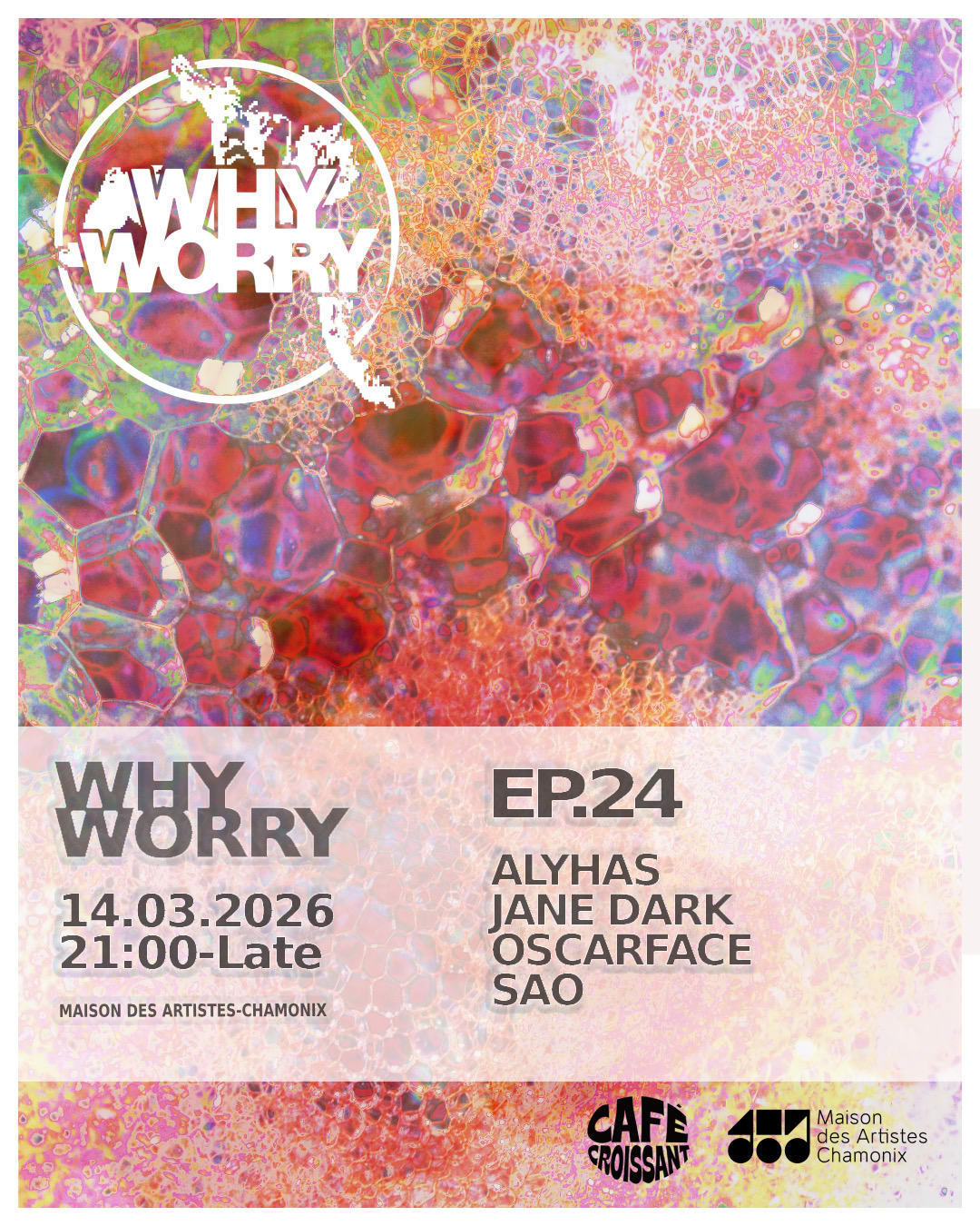 Why Worry Invites Café Croissant