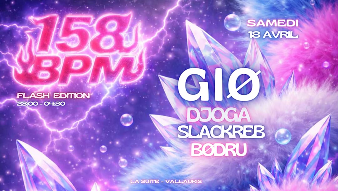 3EME EDITION - GIØ, DJOGA, BØDRU & SLACKREB