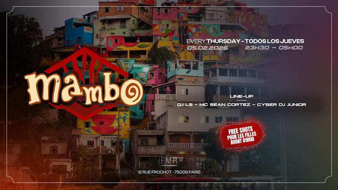 MAMBO PARIS PARTY - LATIN CARIBBEAN VIBES