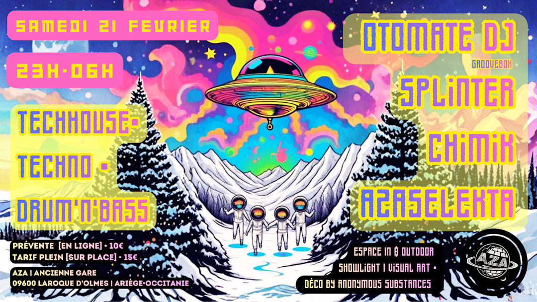 La Bamboche ! All Night Techno to Drum’n’bass [21-02-26]