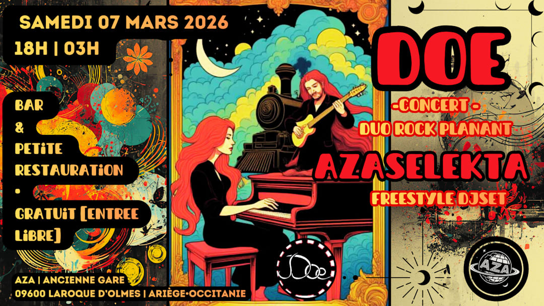 Concert Rock & Djset [Jeux|Miam&Glou•EntreeLibre]