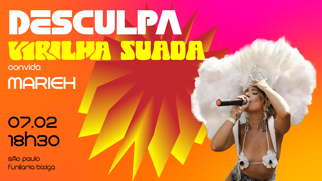 Desculpa qualquer coisa ed. virilha suada na funilaria - sab