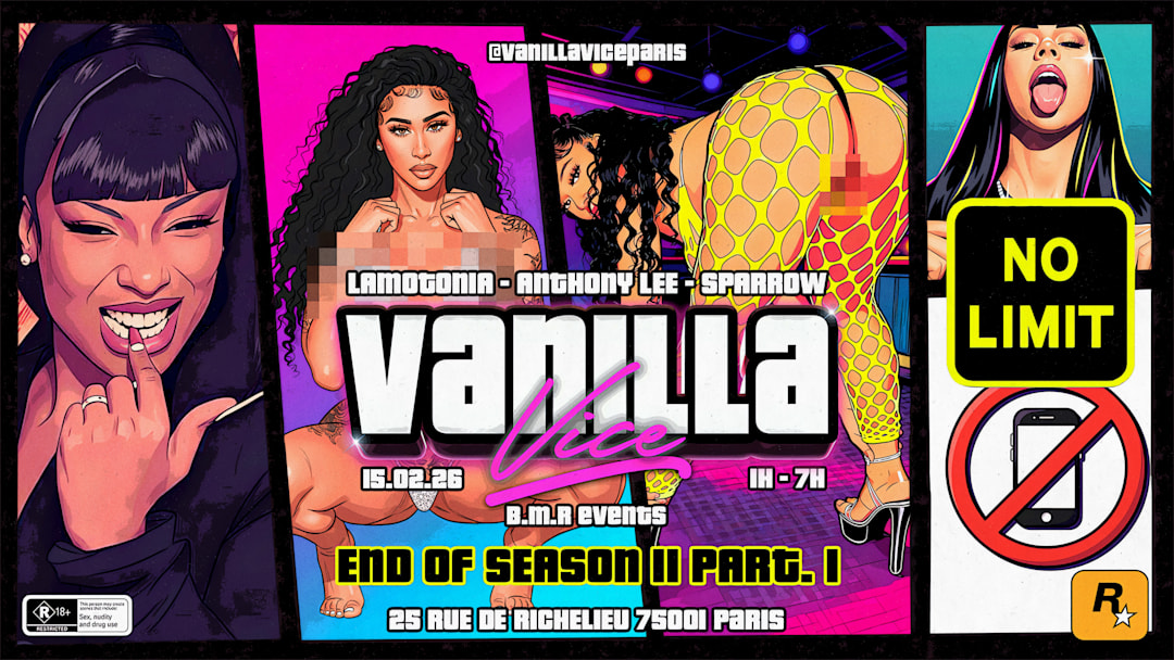 VANILLA VICE | NO LIMIT ÉDITION 15/02