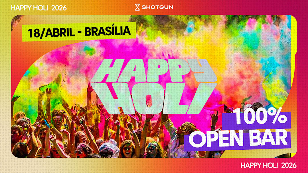 Happy Holi - Brasília 2026