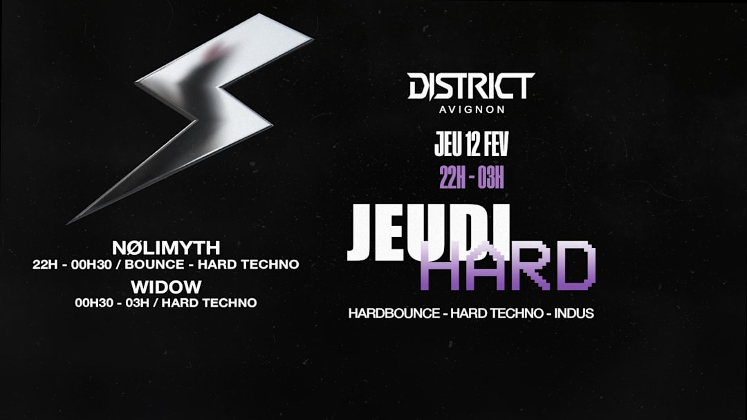 JEUDI HARD : NØLIMYTH + WIDOW