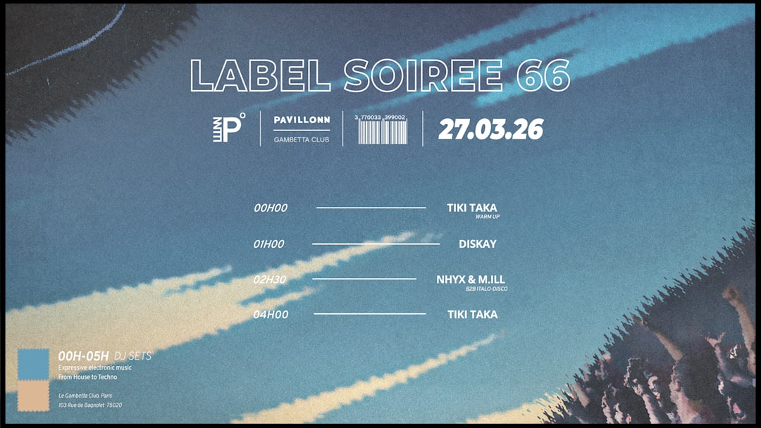 Pavillonn Label Soirée Club