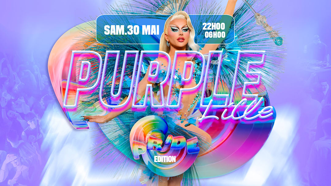 La Purple Lille - PRIDE édition x Kam Hugh
