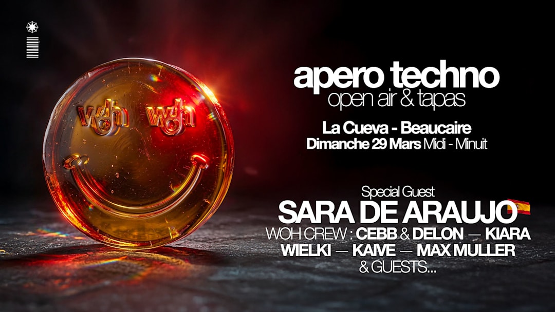 Apero Techno avec Sara de Araujo à la Cueva