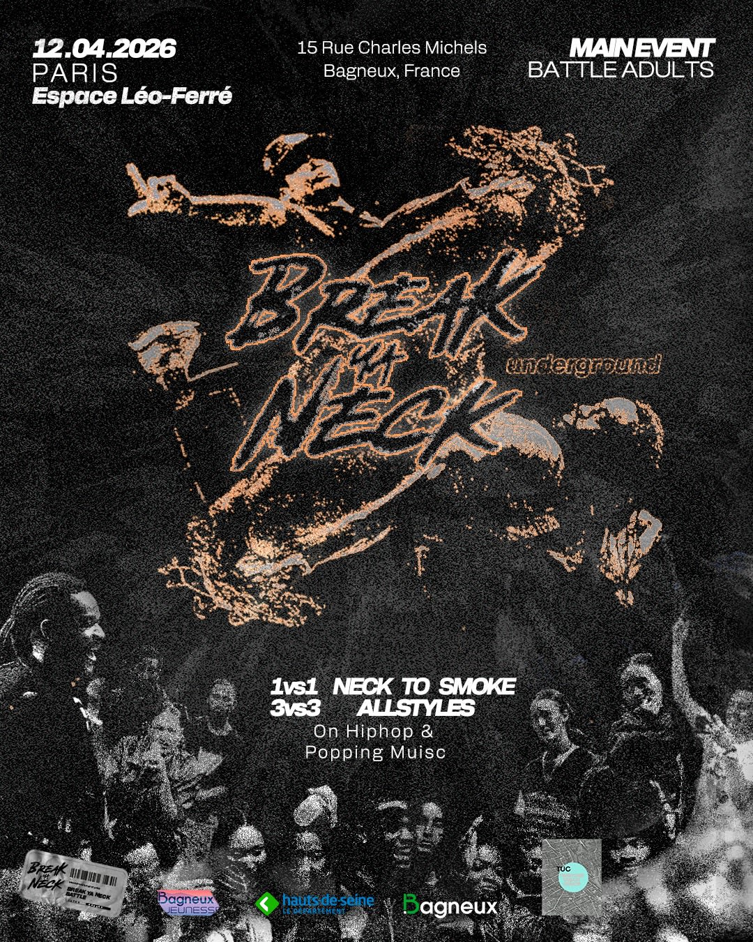 BATTLE BREAK YA NECK ADULT- ED UNDERGROUND 2026- FRANCE