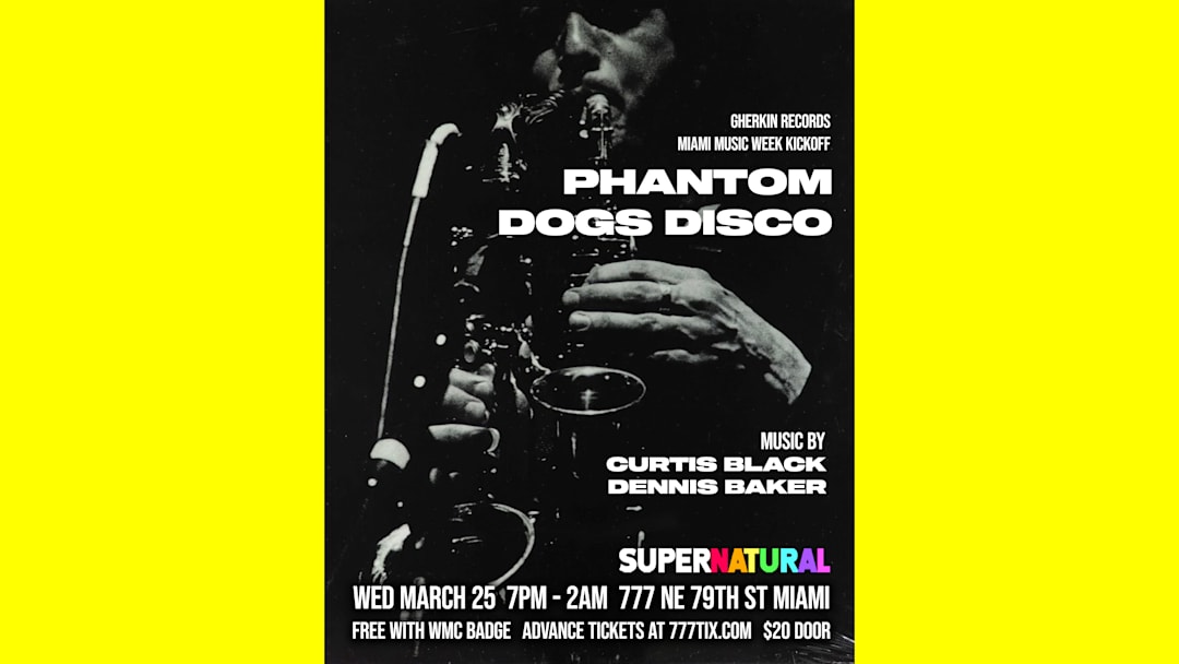 MMW KICKOFF: PHANTOM DOGS DISCO