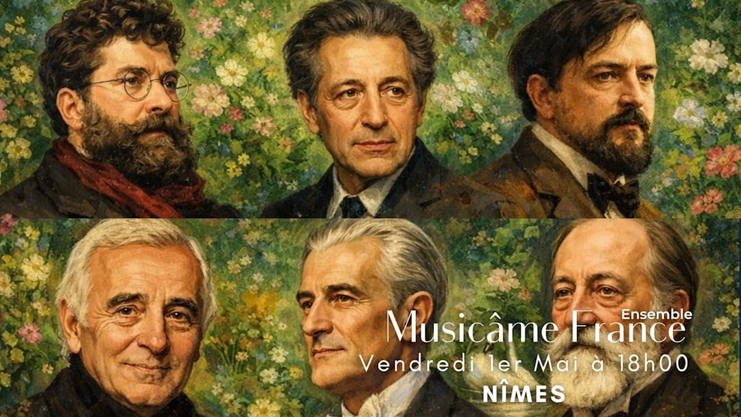 Concert à Nîmes: Debussy, Ravel, Bizet, Aznavour