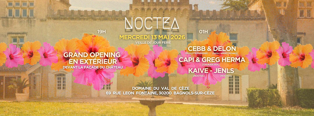 NOCTEA OPENING 2026