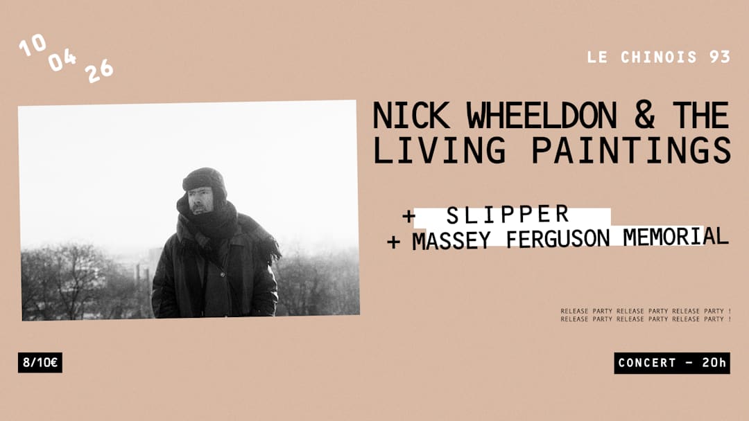 Offizielles Cover des Events NICK WHEELDON & TLP + SLIPPER + MASSEY FERGUSON MEMORIAL
