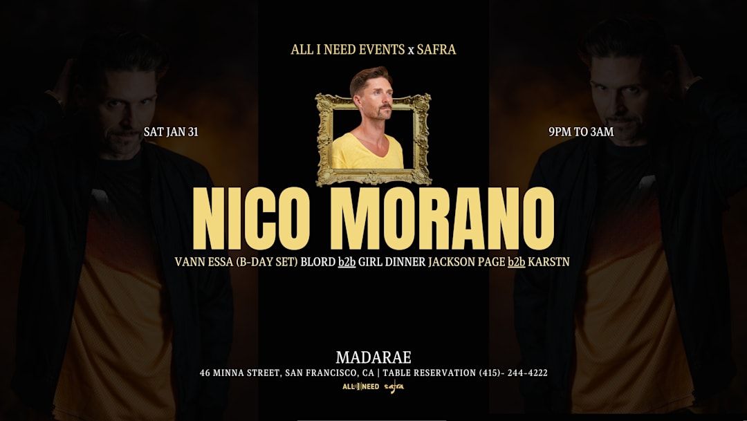 Nico Morano ( Afro & Melodic House ) at MadaRae
