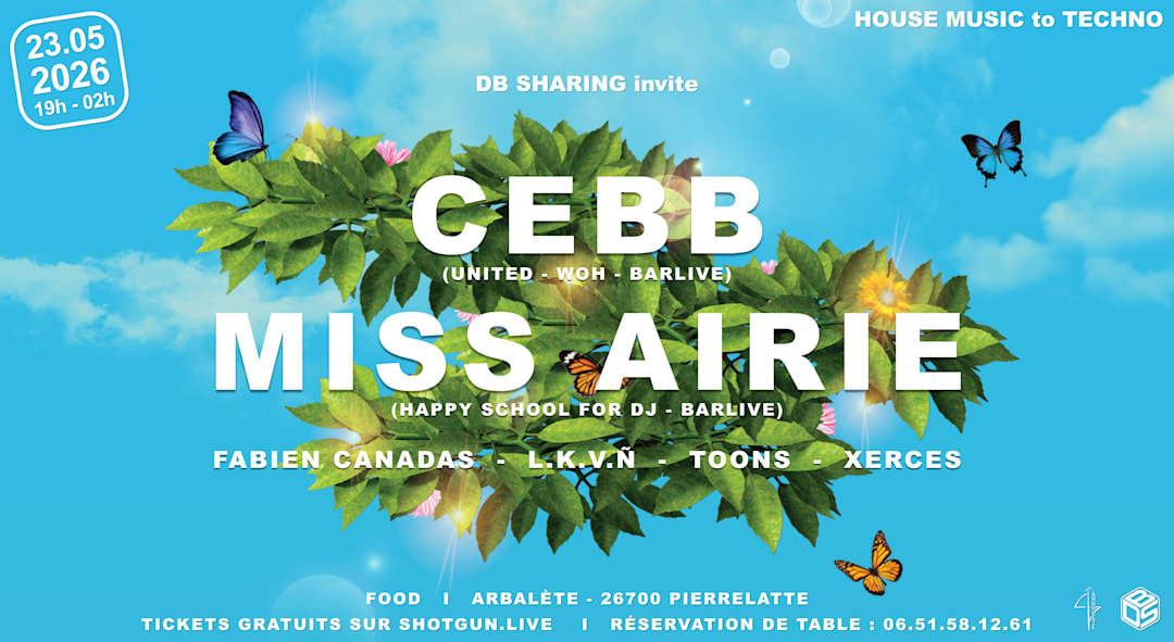 DB SHARING invite CEBB & MISS AIRIE