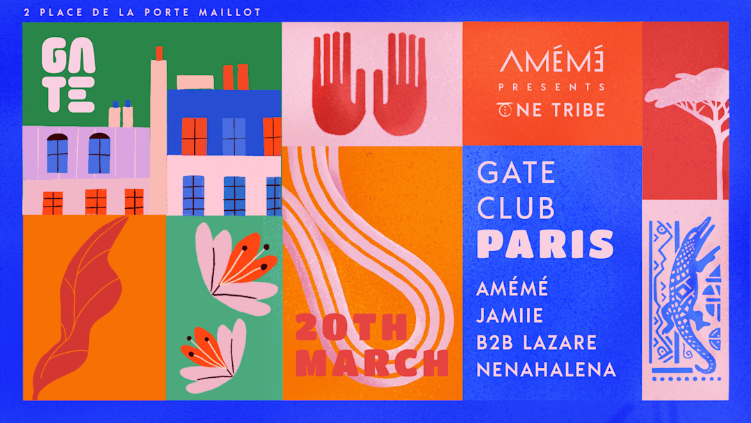 ONE TRIBE: AMÉMÉ x JAMIIE b2b LAZARE x NENAHALENA