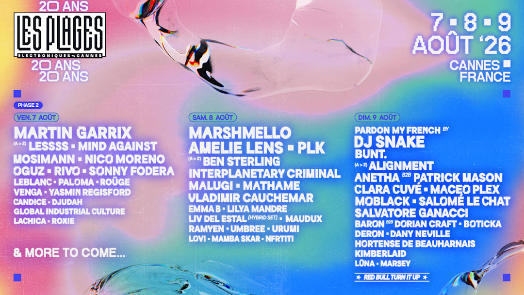 LES PLAGES ELECTRONIQUES 2026