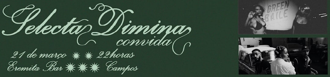 SELECTA DIMINA CONVIDA GREENBAILE + NID4