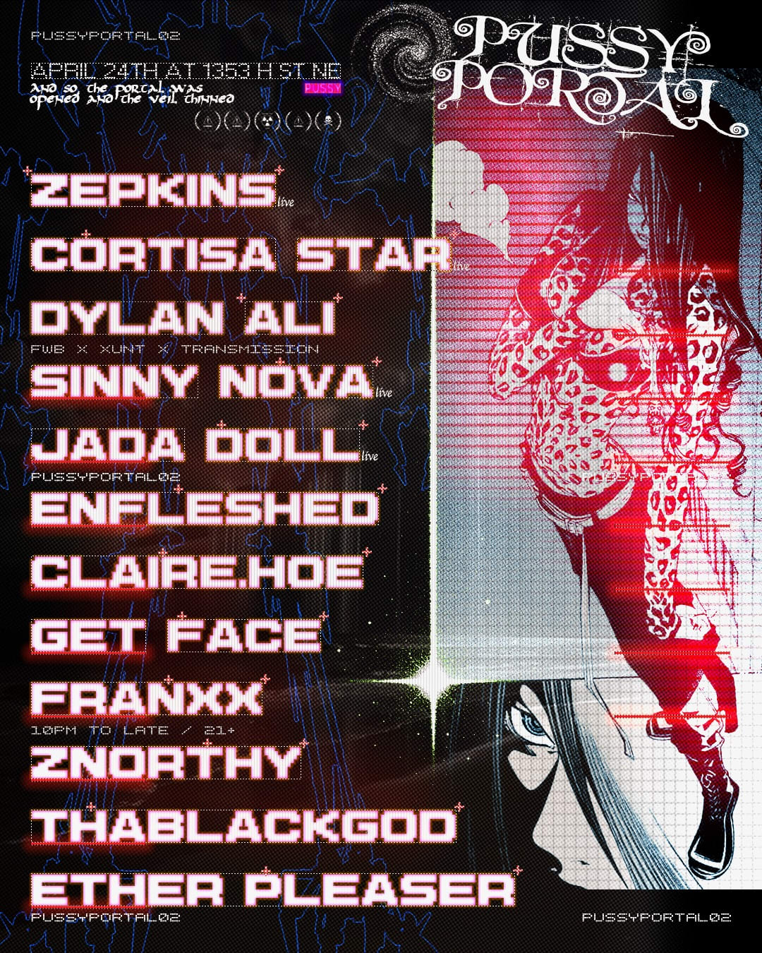 FWB x XUNT pres. Cortisa Star, Zepkins, & More