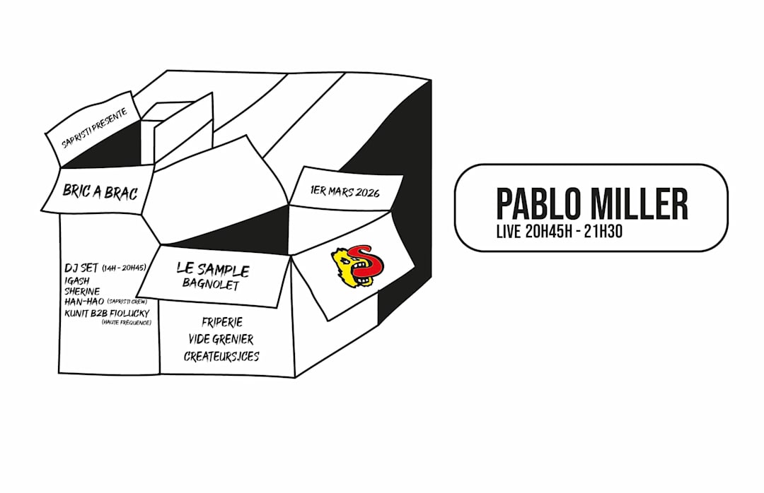 BRIC A BRAC + LIVE PABLO MILLER