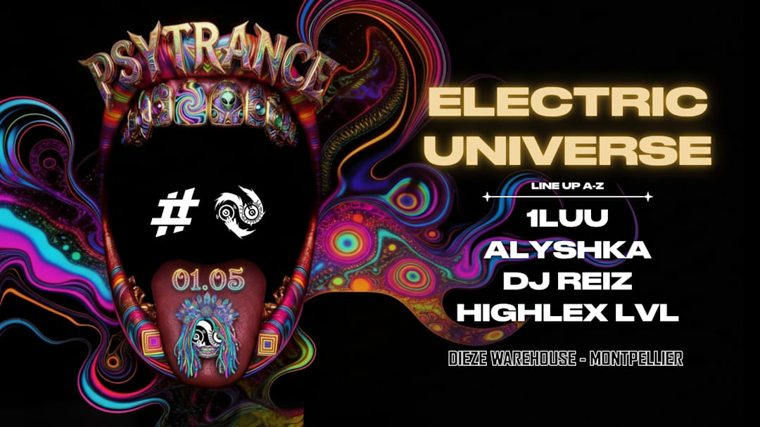 ELECTRIC UNIVERSE : Prostcrastination Psytrance édition