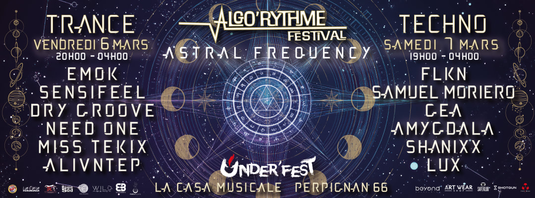 ALGO'RYTHME Festival : ASTRAL FREQUENCY