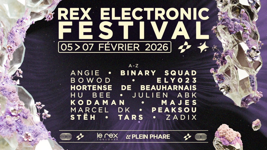 REX ELECTRONIC FESTIVAL 2026