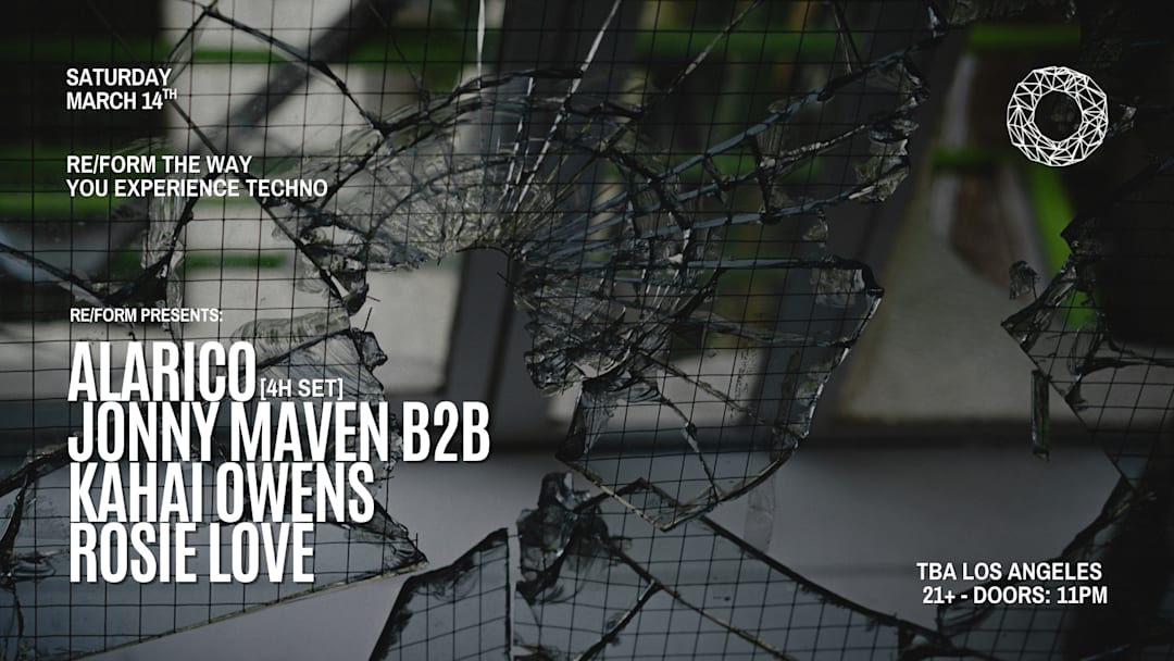 RE/FORM presents: Alarico [4 Hr Set]